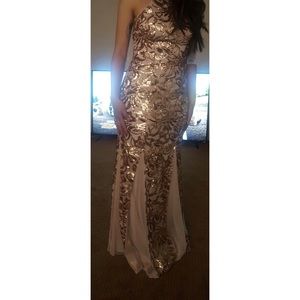 Rose Gold Morgan & Co. dress